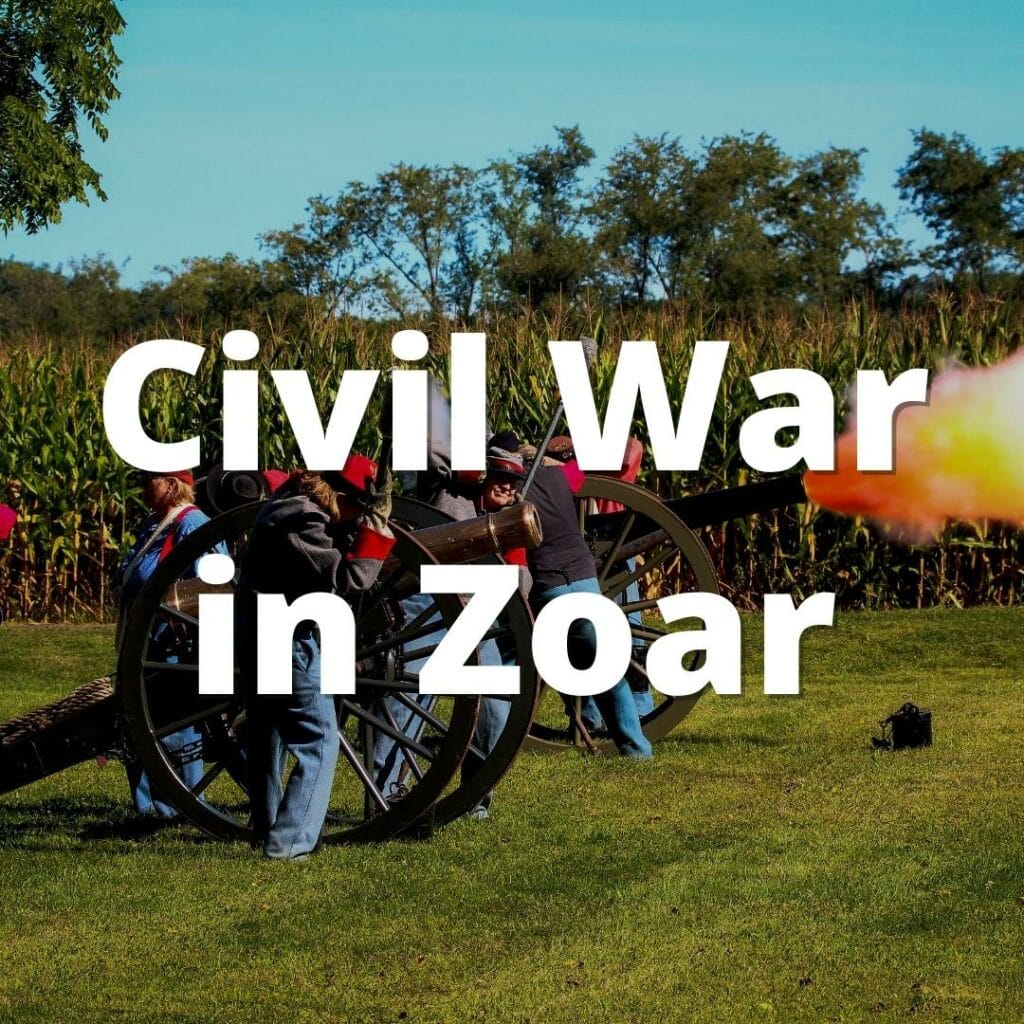 Civil War in Zoar Ticket Image